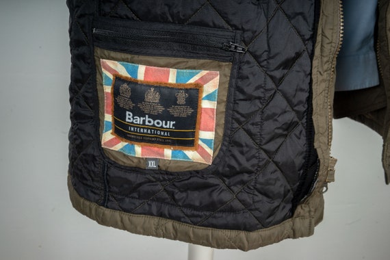 Men's Barbour International Ariel Profile Quilted… - image 9