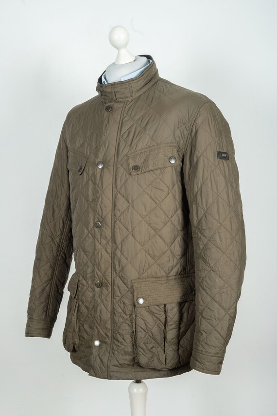 Men's Barbour International Ariel Profile Quilted… - image 2