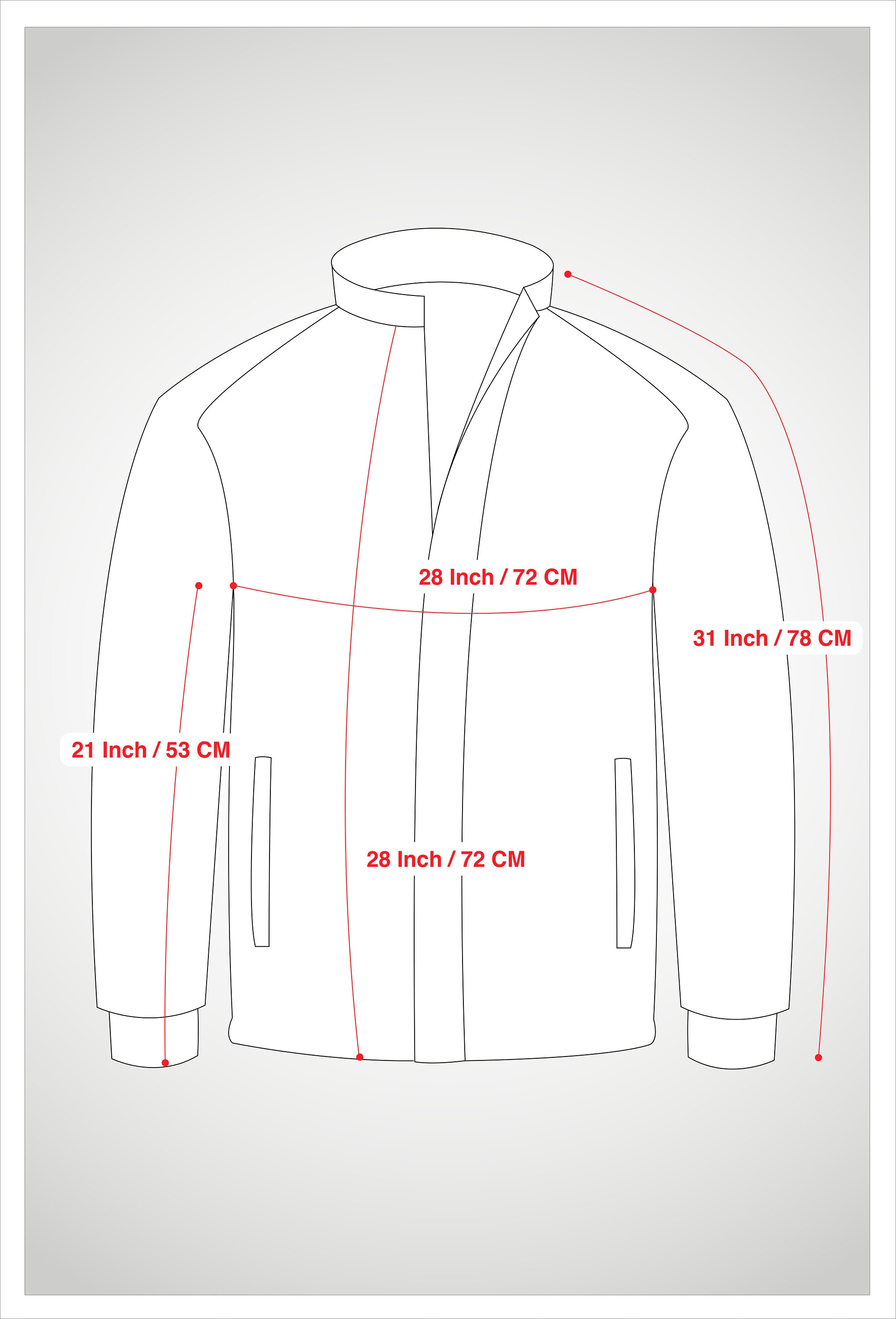 Barbour jacket on sale size chart