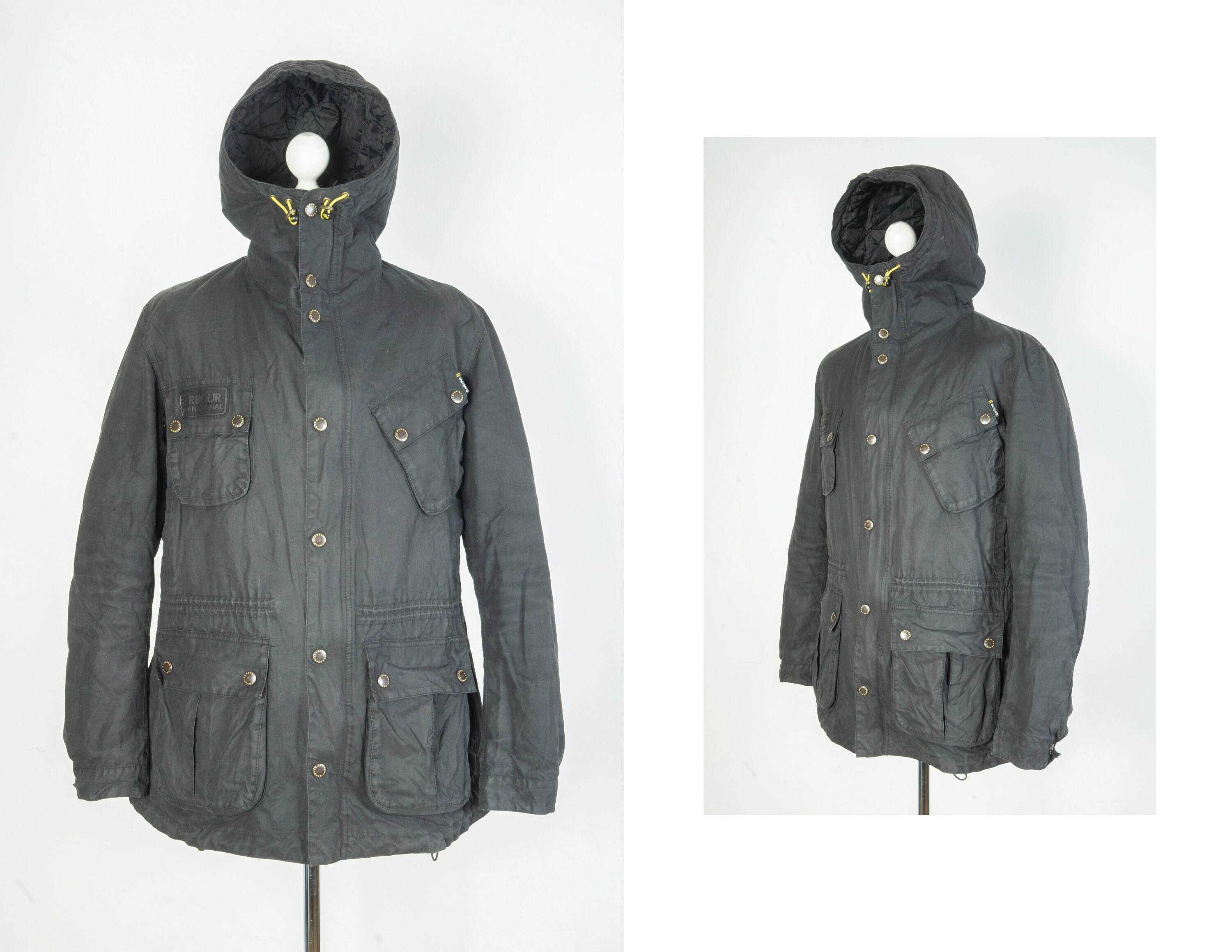 Men's Barbour Fog Parka Wax Cotton 
