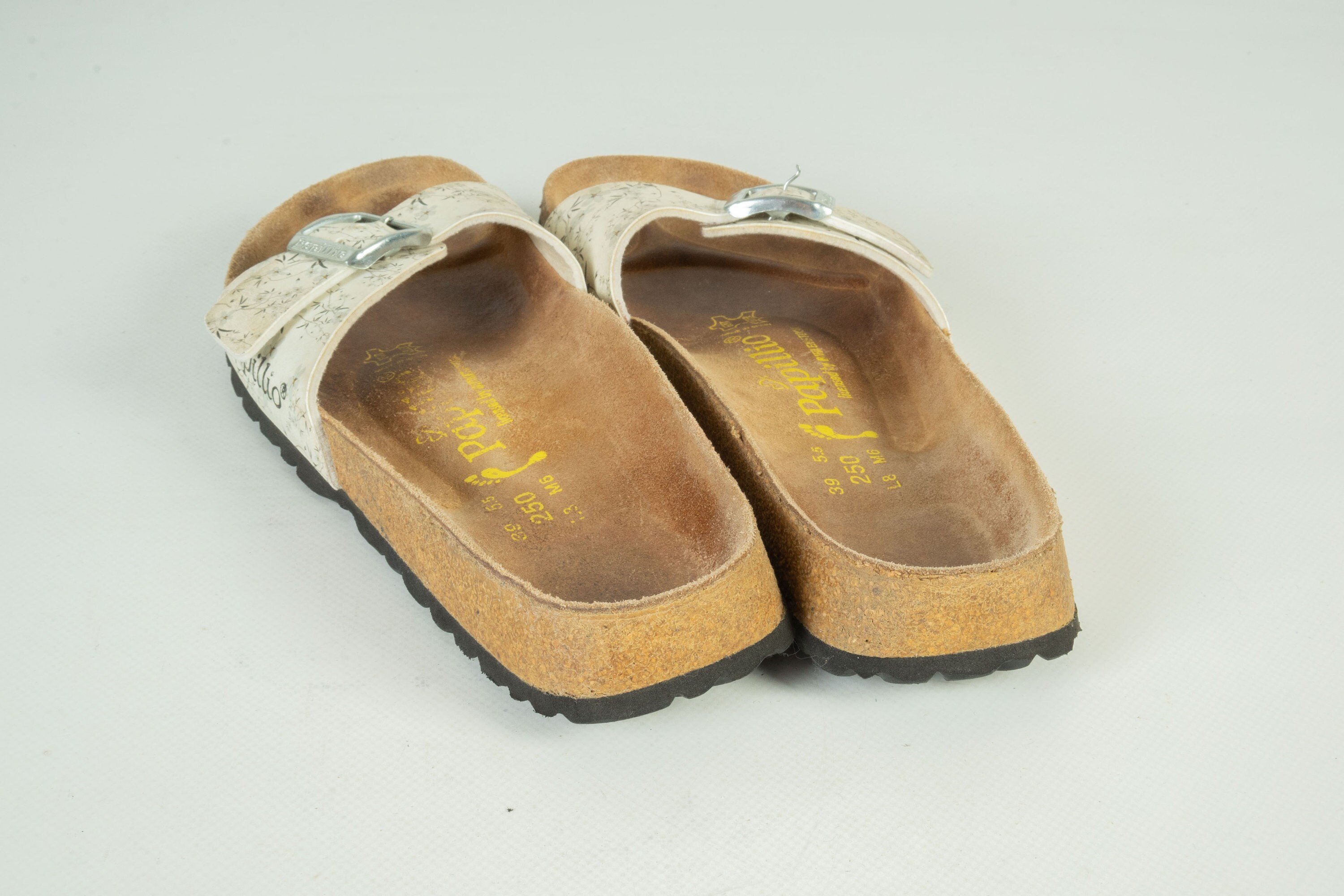 birkenstock madrid snake cream