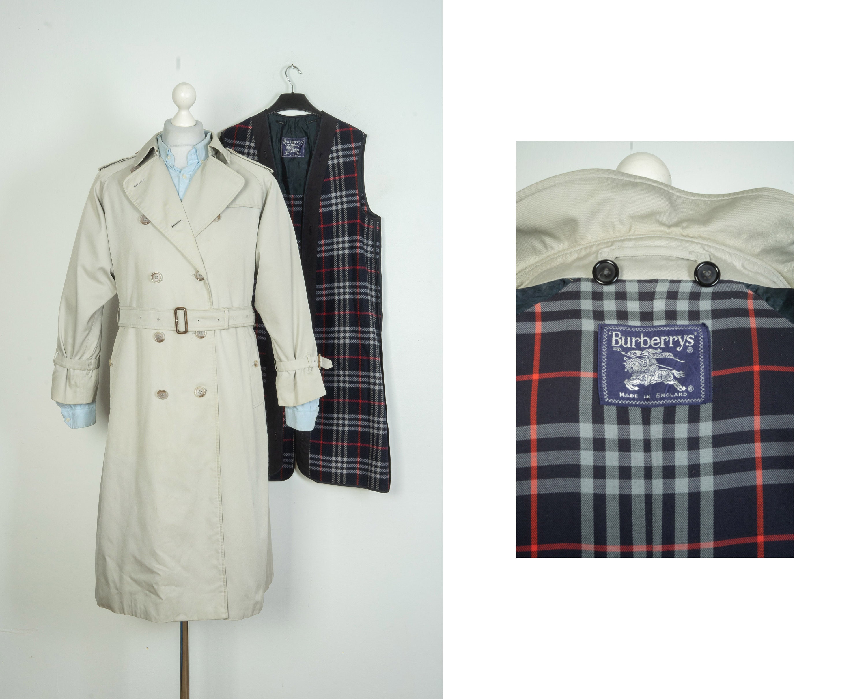 Trench Coat Liner - Etsy UK