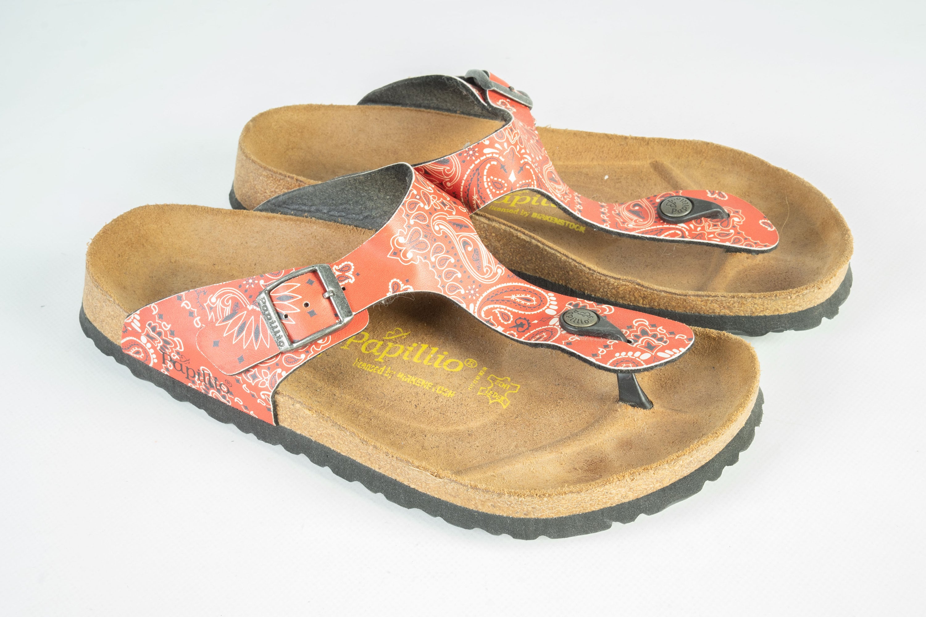 Birkenstock Papillio Rode Sandalen Schoenen 42 270 L11 M9 - Etsy België
