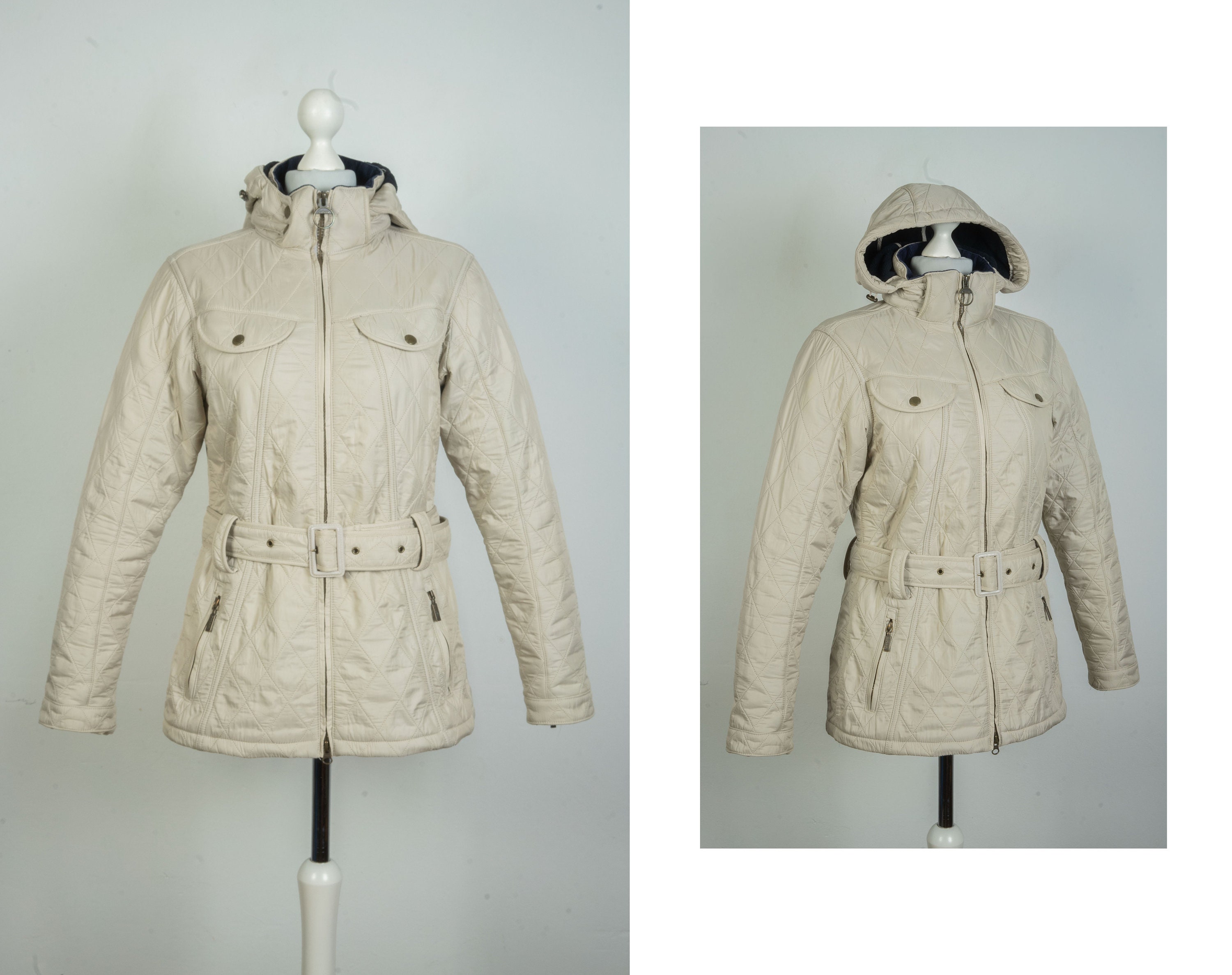 Barbour international league store quilted jacket