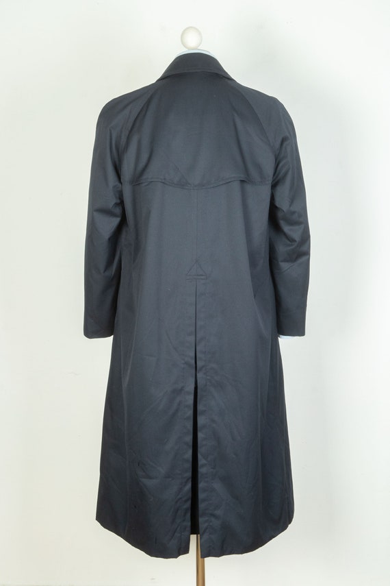 Mens Burberrys Navy Double Breasted Trench Coat G… - image 4
