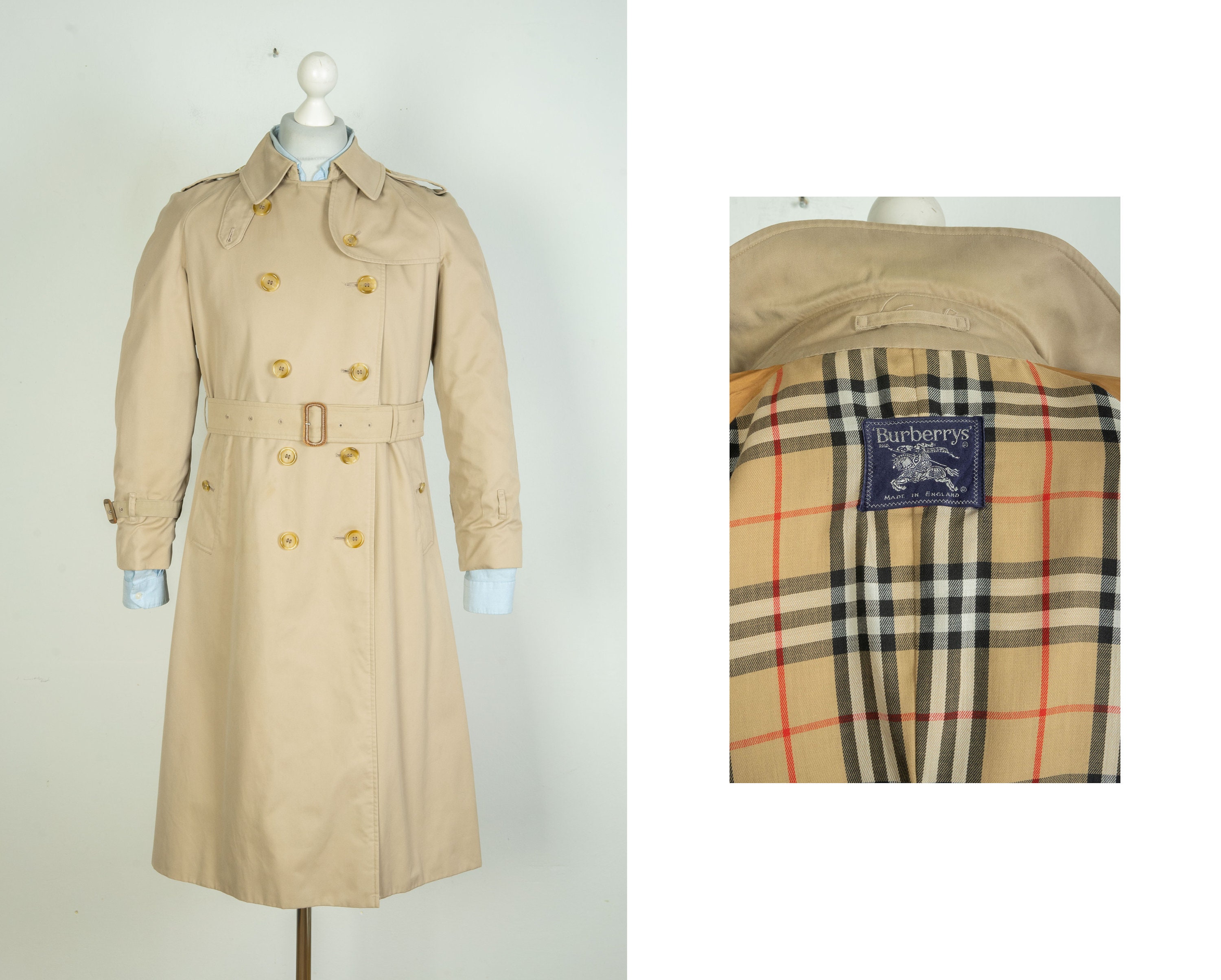 Burberry vintage coat xs online