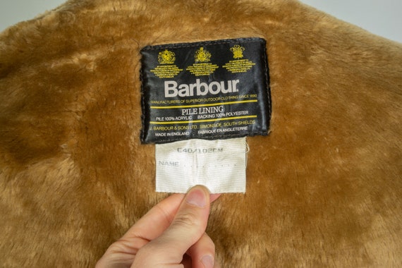 Barbour Warm Pile Lining Liner Brown Vest Gilet S… - image 6
