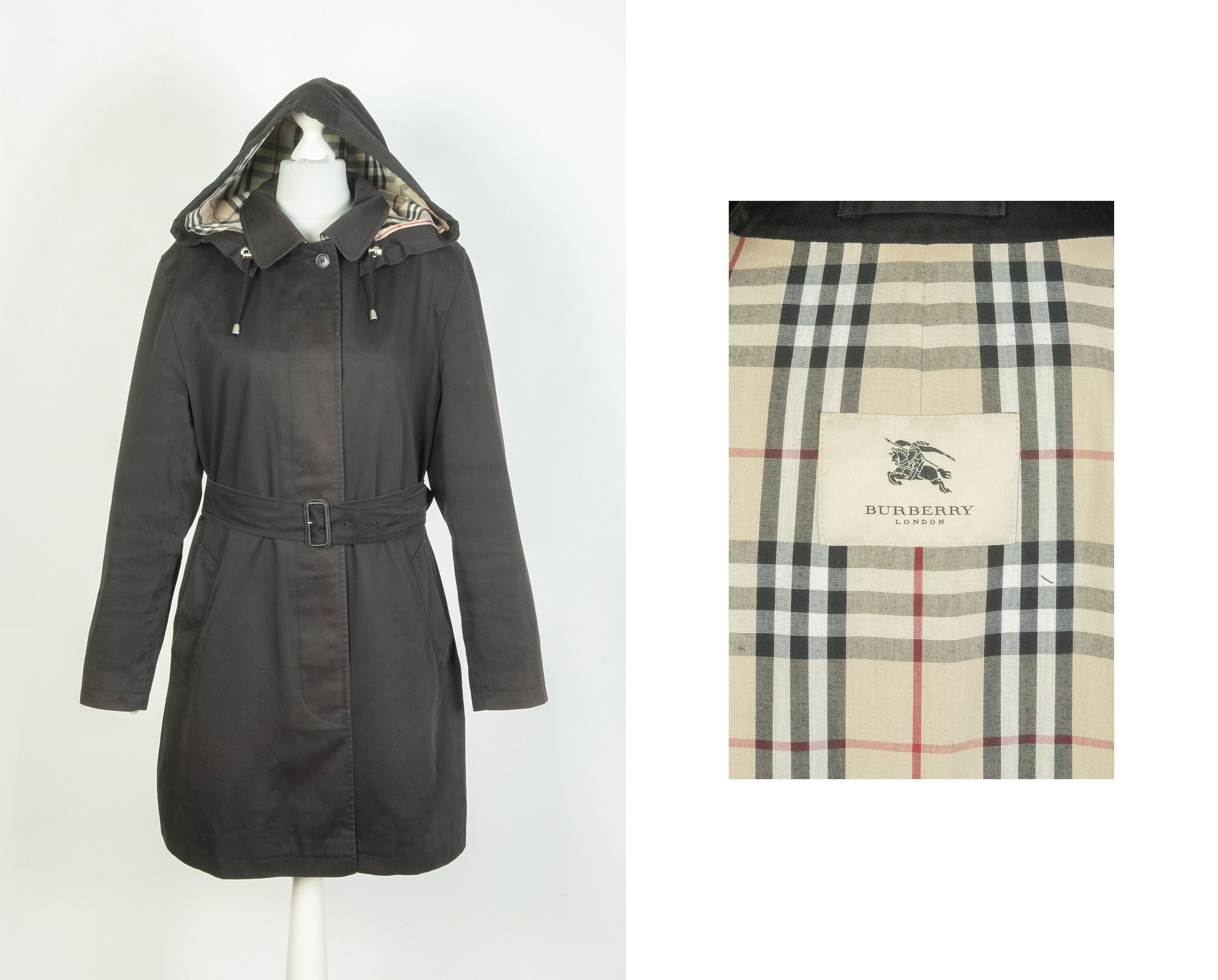 Burberry natasha 2025 trench coat