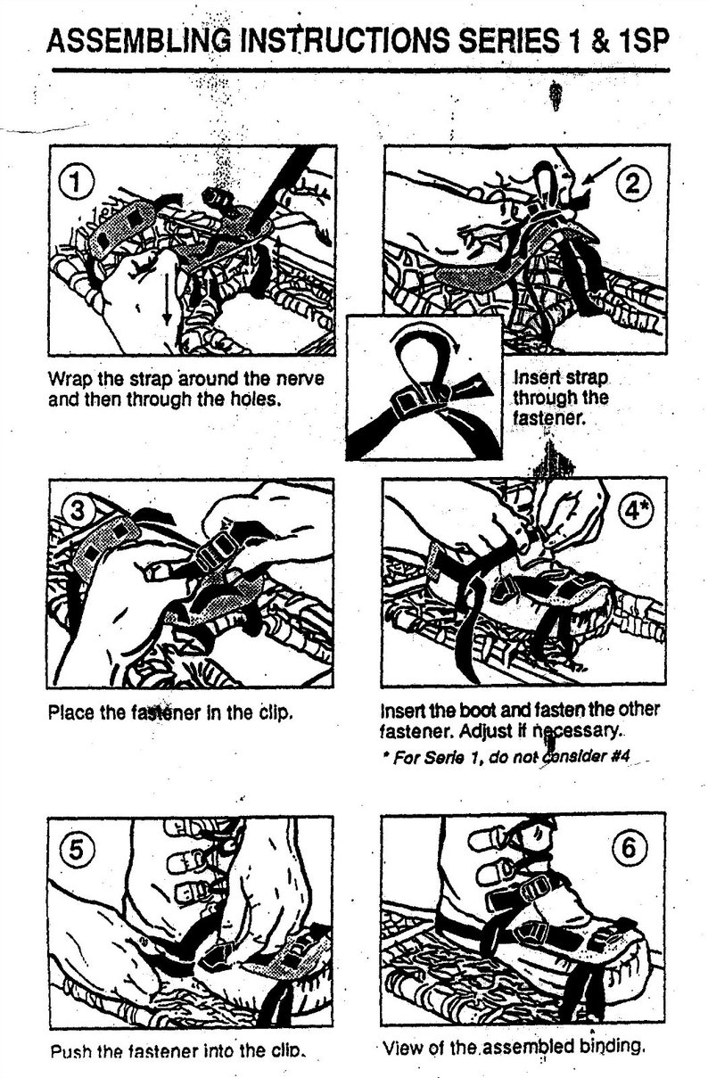 3 Pairs of Brand New GV Model 1 Harness Bindings for Snowshoes Etsy