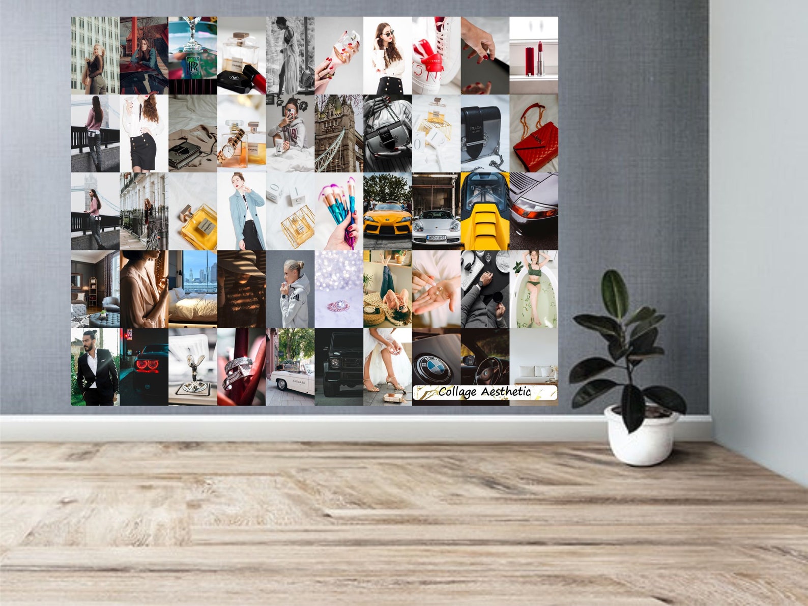 Luxury Brands Aesthetic Wall Collage Kit 150 PCS Boujee Etsy UK