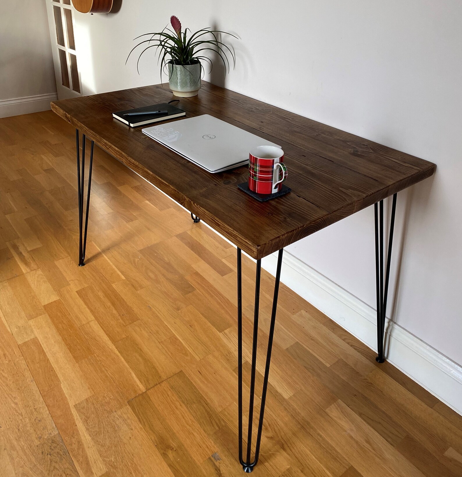 Reclaimed Scaffold Board Desk Wooden Desk Hairpin Legs Etsy UK