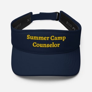 Camp Counselor visor