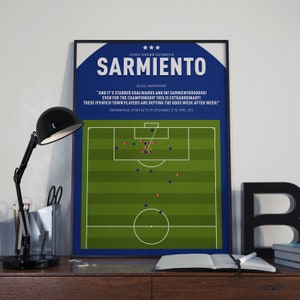 Jeremy Sarmiento Goal – IPSWICH TOWN vs Southampton – 23/24 Championship