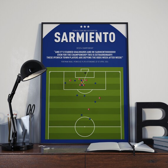 Jeremy Sarmiento Goal – IPSWICH TOWN Vs Southampton – 23/24
