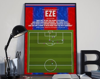 Eberechi Eze Goal – CRYSTAL PALACE vs Man City – 2025 FA Cup Final