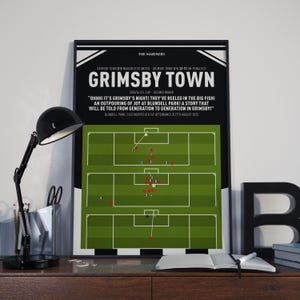 Manchester United Vs Grimsby - Etsy