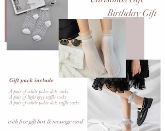 Gift Set / White Socks Set