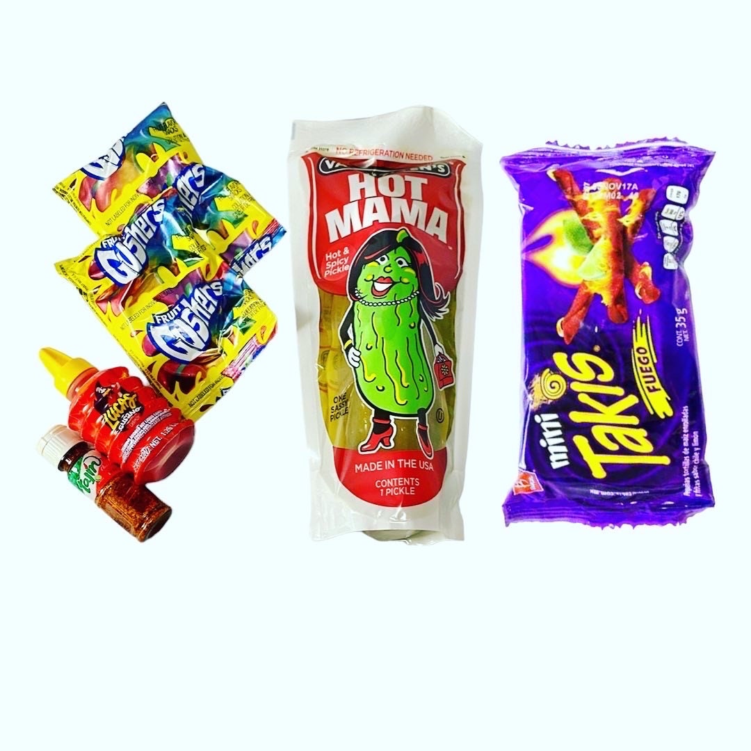 Viral Pickle Kit Pickle in a Bag Spicy Pickle Spicy Snacks Etsy