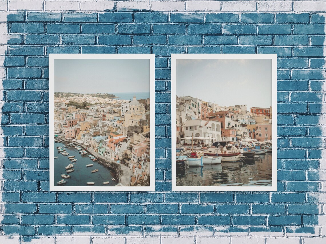 Italy Wall Art Set of 2, Italy Photography, Instant Download, Printable
