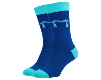 Tees Transporter Bridge socks Boro gift
