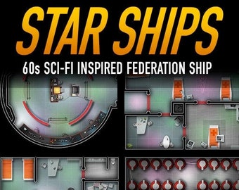 Naves estelares: 60s Federation Ship Vol-A