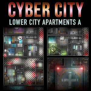 Cyber City: Lower Apartments A
