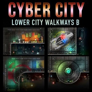 Cyber City: Lower Walkways B