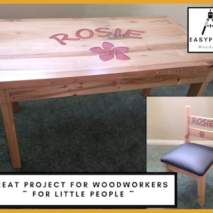Kids Chair and Table Plans