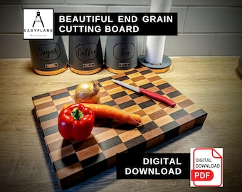 PLANS for Cutting Chopping Board DIY Woodworking Project for the Home