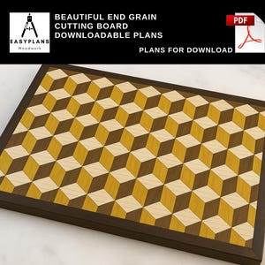 Progetti per taglieri con venature finali 3D: progetto di lavorazione del legno (PDF)