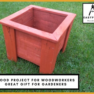 Garden Planter Plans Pallet Wood Project