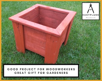 Garden Planter Plans Pallet Wood Project