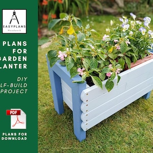 DIY-tuinplannen: eigentijds verhoogd bed (pdf-download)