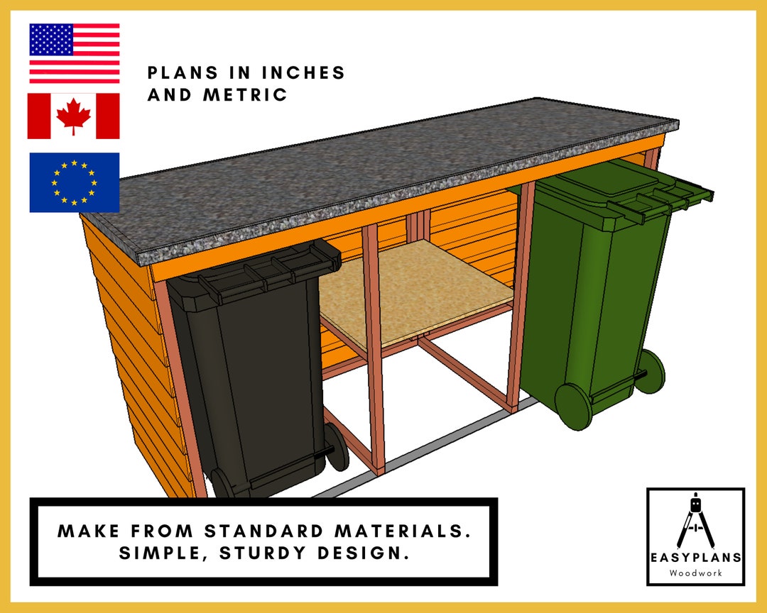 Simple Low Budget Wheelie Bin Storage Plans One Two Or Three Bay simple-low-budget-wheelie-bin-storage-plans-one-two-or-three-bay