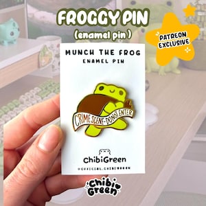 Crime Frog enamel pin/Knife enamel pin/Knife Pin /Evil Frog enamel pin/toad enamel pin/frog meme enamel pin