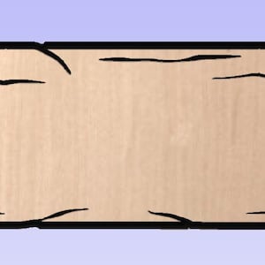 Tiki Style Sign - Wooden Sign DXF & SVG File for Crafting | Vectric Project Starter Customizable