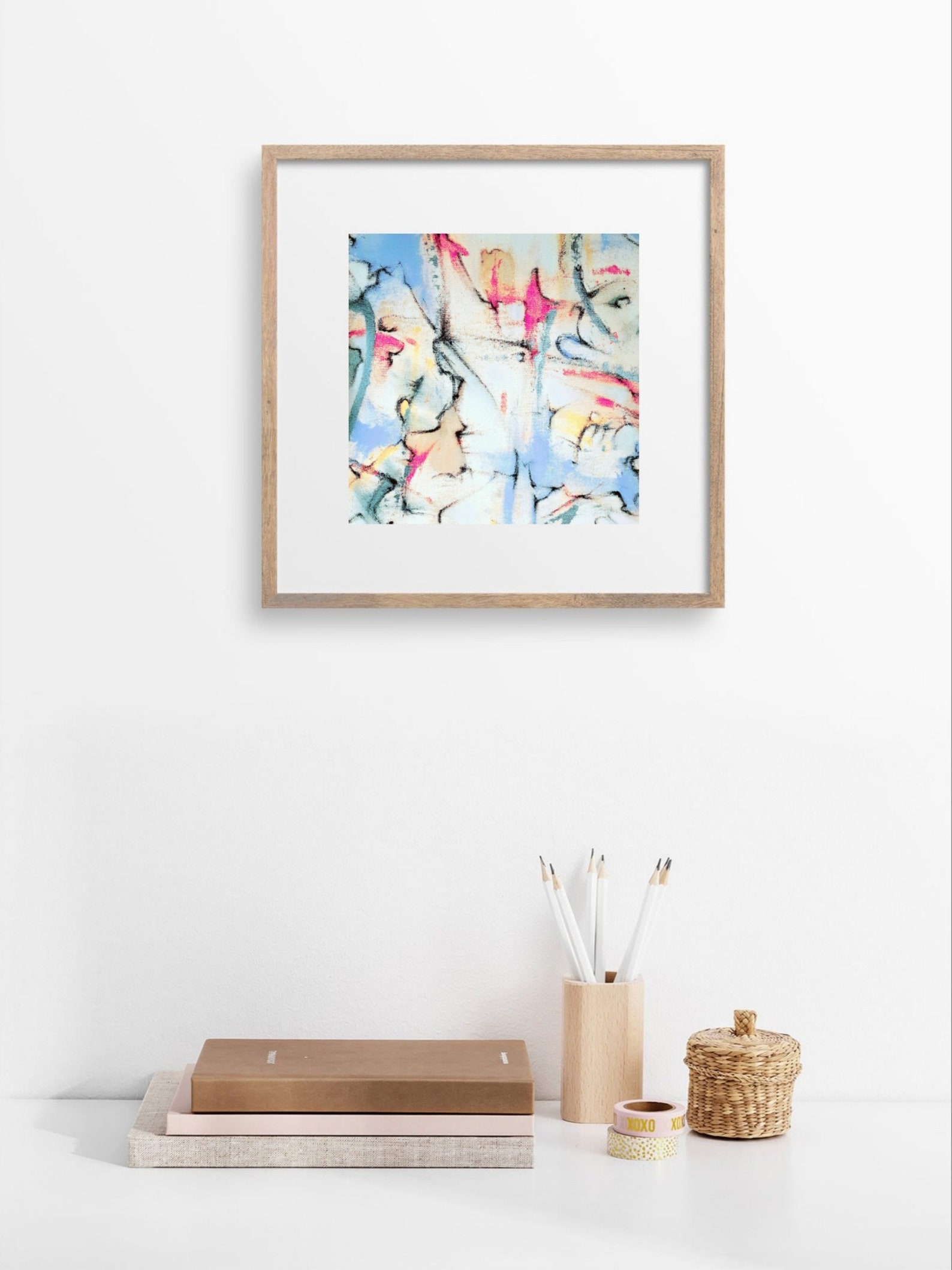 Square Printable Wall Art, Instant Digital Download Art, Abstract ...