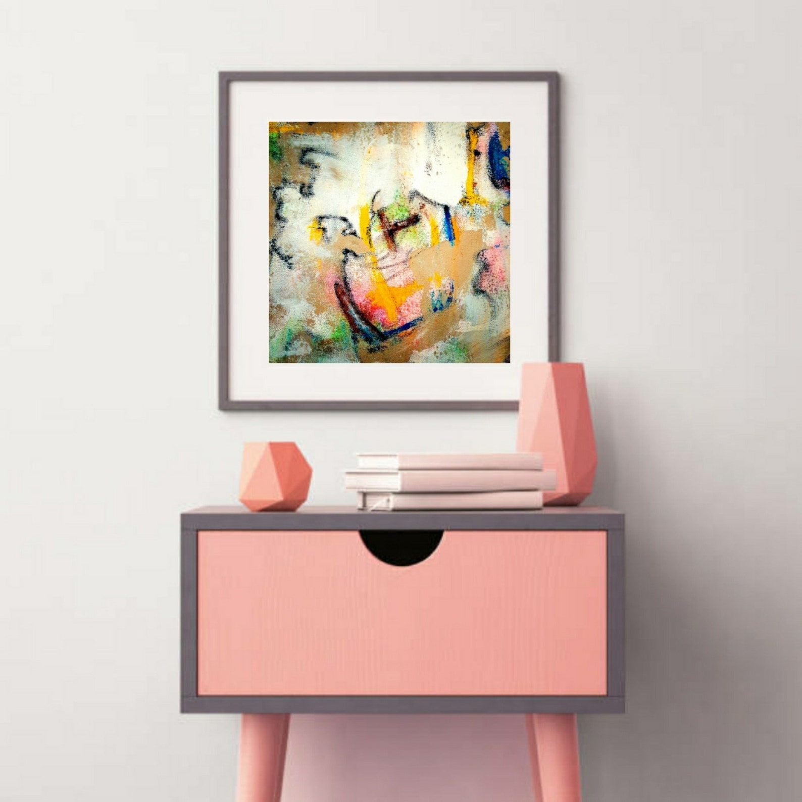 Square Printable Wall Art, Instant Digital Download Art, Abstract ...