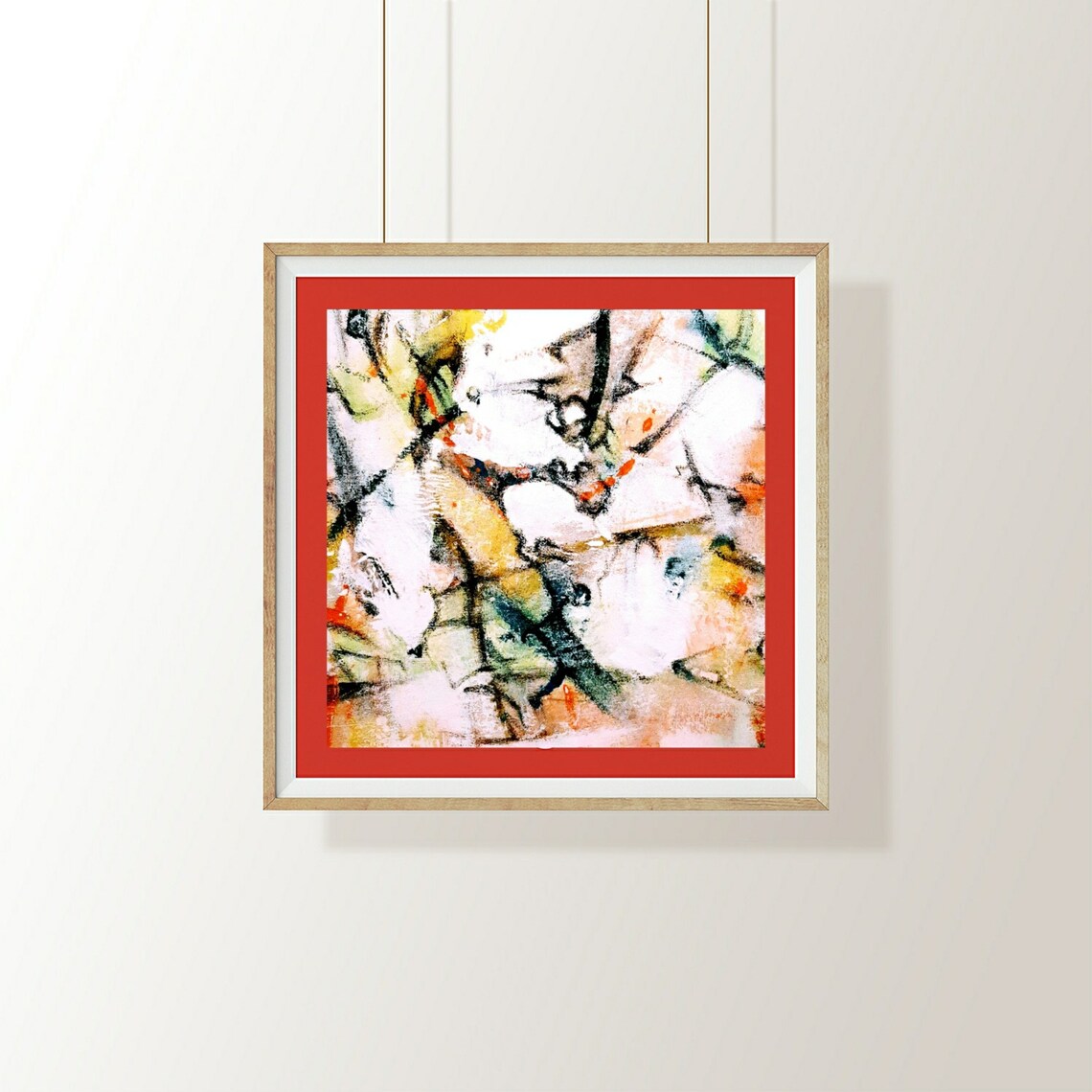 Square Printable Wall Art, Instant Digital Download Art, Abstract