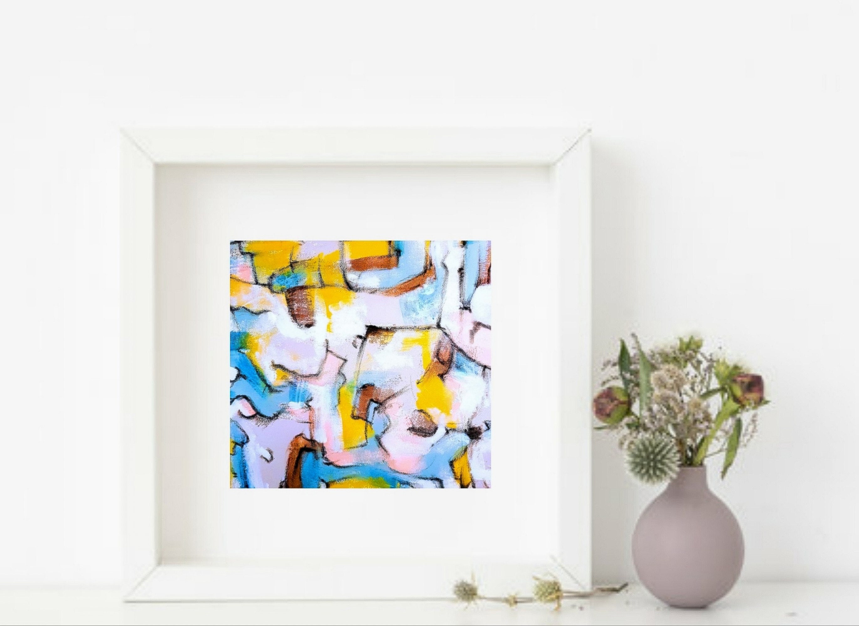 Square Printable Wall Art Instant Digital Download Art - Etsy UK