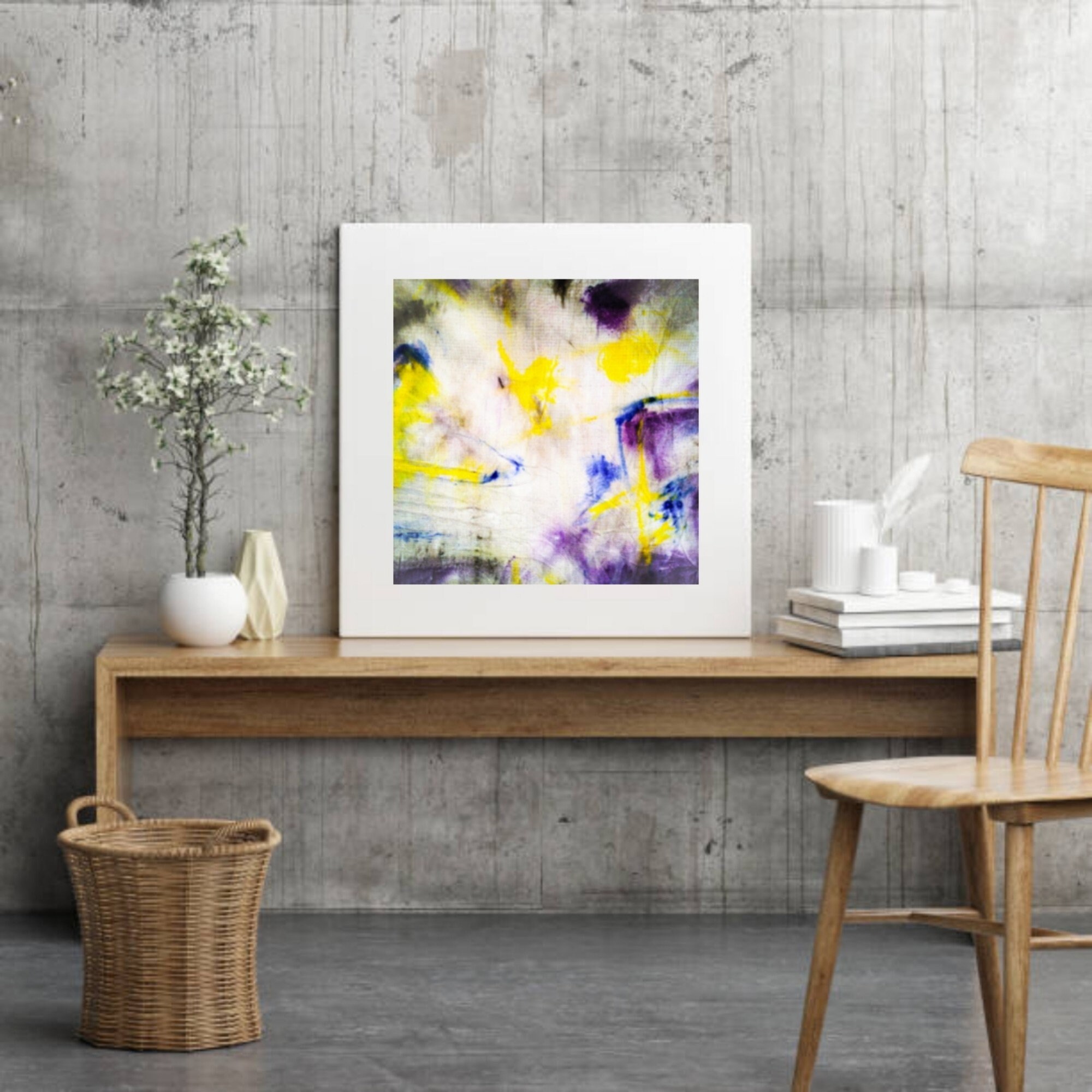 Square Printable Wall Art, Instant Digital Download Art, Abstract ...