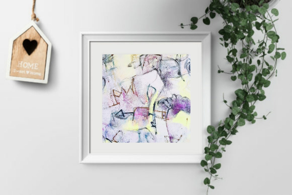 Square Printable Wall Art Instant Digital Download Art - Etsy UK