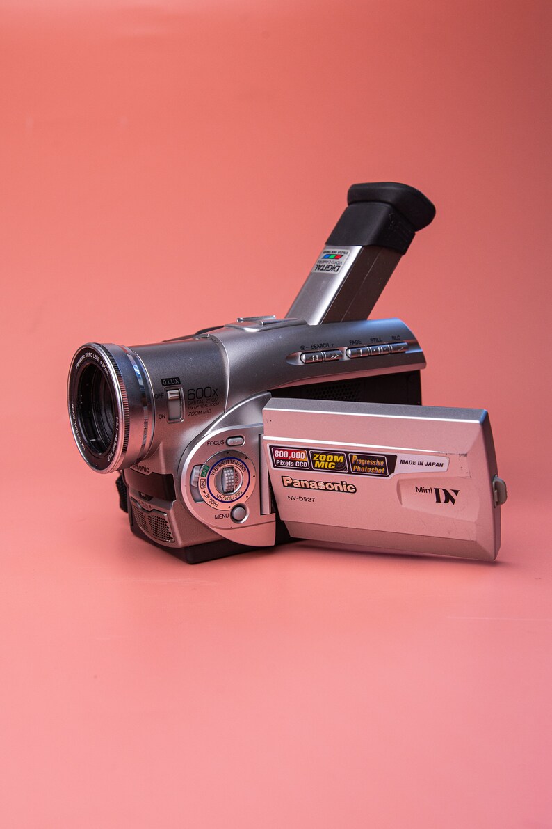 Panasonic Mini DV Camcorder Vintage VHS Style Video Camera Etsy