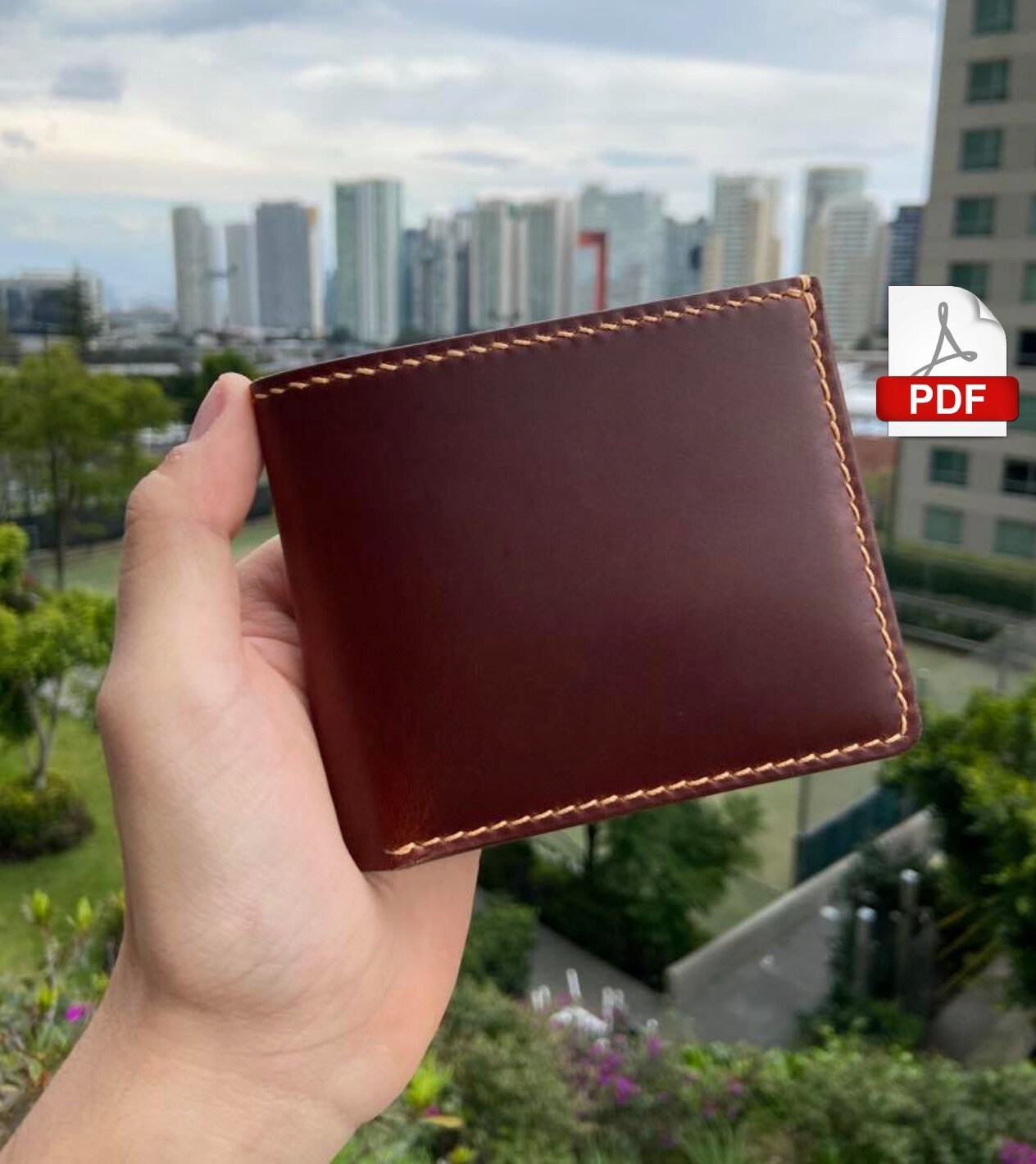 PATTERN: Luxe Bifold Wallet