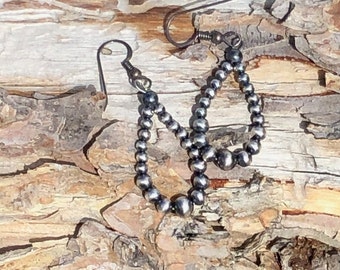 Navajo Pearl Earrings