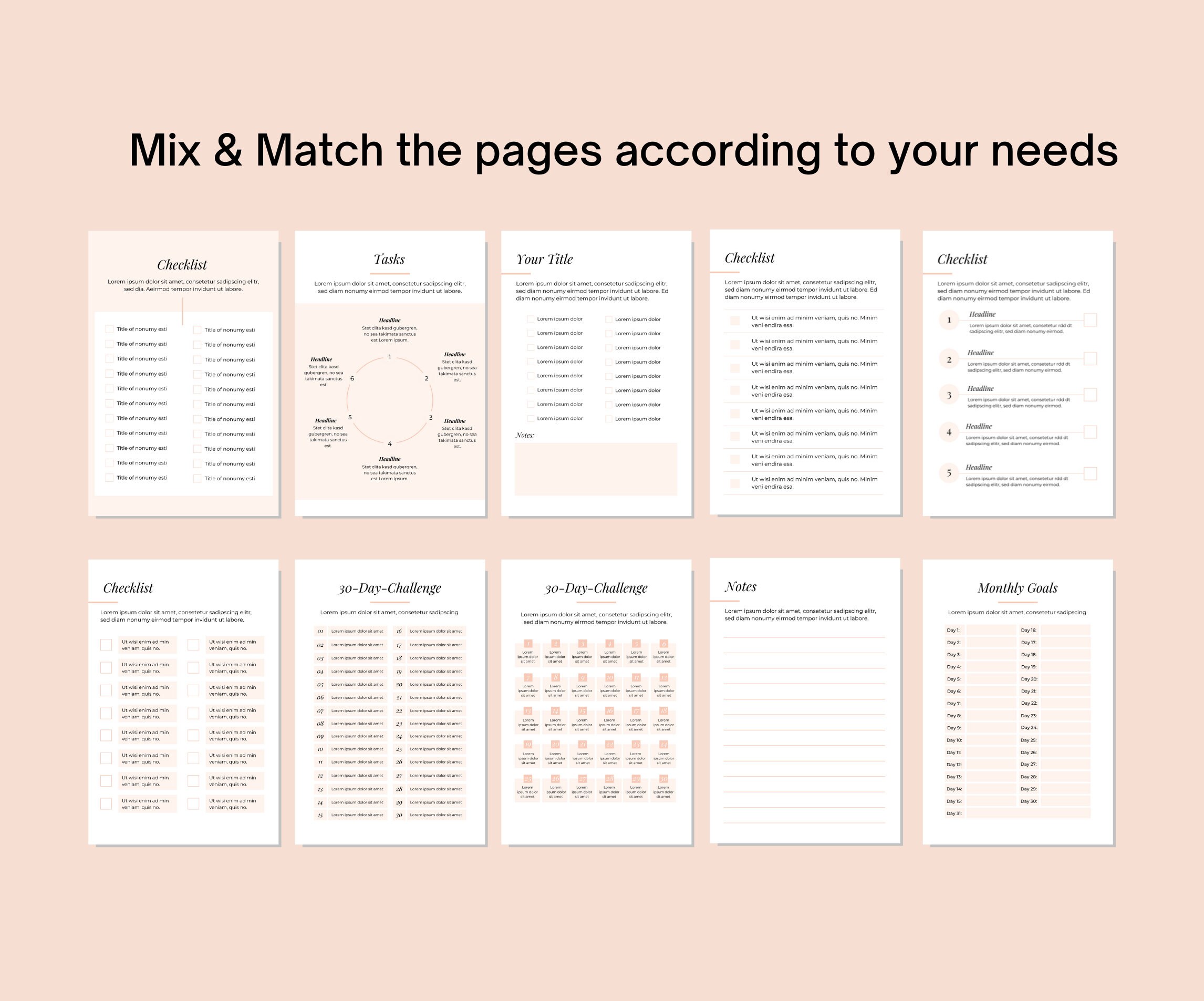 Clienteling Worksheet Client Worksheet Templates | Client Intake Forms | Canva Worksheet ...