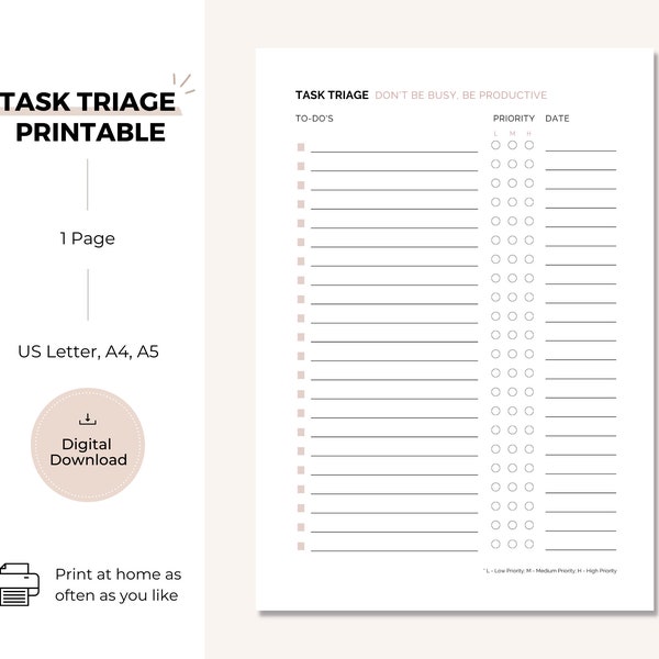 Task Triage - Etsy