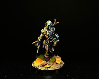 Star Wars Mandalorian Legion Miniature (Din Djarin) || 32mm