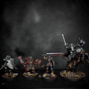 Berserk Miniatures || Guts || Zodd || Skull Knight