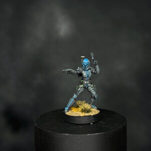 Clan Wren Mandalorian Clan Handpainted Legion Figures Set || 32mm 5 pieces Star Wars image 7